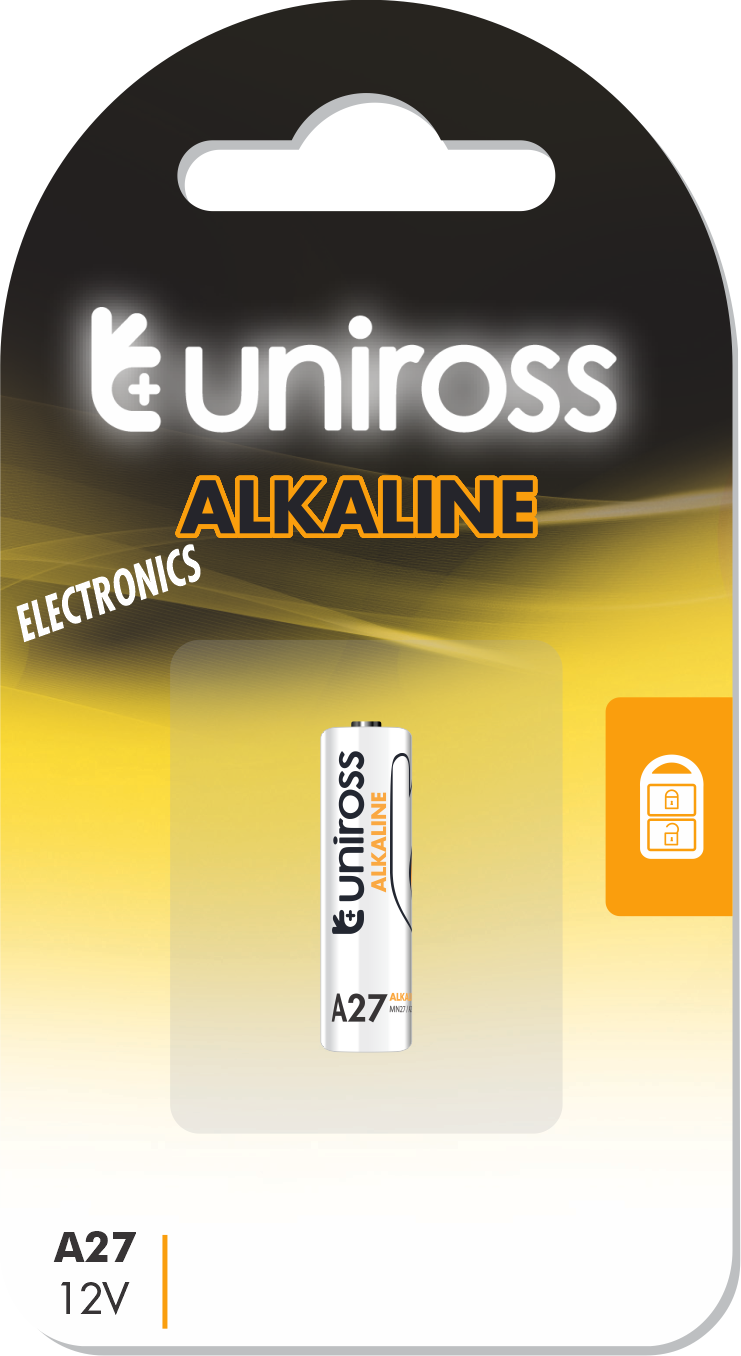 U1A27 Uniross A27 Alkaline Micro Battery (single) - Image 1