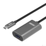 Unitek U304A USB3.1 USB-C Male to USB-A Female Active Extension Cable 5m
