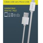 Uniross Cable USB-A to Micro USB Cable 2.0m UCA001