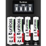 Uniross UCU002 Fast 2hr USB Charger for AA/AAA With LCD Screen