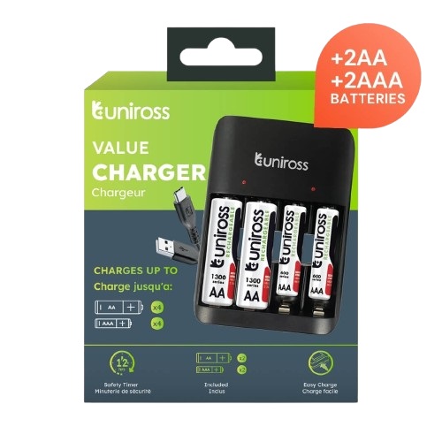 _UCU010C__Uniross_Value_Battery_Charger_for_AA___AAA_Batteries_-_2_AA___2_AAA_Batteries_Included-removebg-preview Uniross USB Charger UCU010C for AA/AAA + 2xAA & 2xAAA Batteries - Image 1