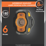 Uniross ULSH02 Ultralite Plus Headlamp 180 lumens
