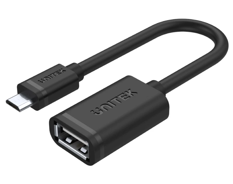 USB2.0MicroUSB_M_toUSB_F_OTGCable_1_1800x1800_1617367818 Unitek Y-C438GBK Micro-USB Male to USB-A Female OTG 20cm - Image 1
