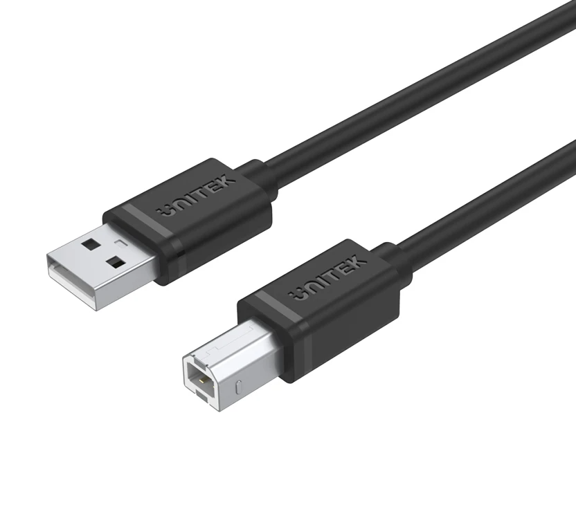 USB2.0USBA_M_toUSBB_M_Cable_1_1800x1800 Unitek Y-C421GBK USB 2.0 Cable A-B 5m - Image 1