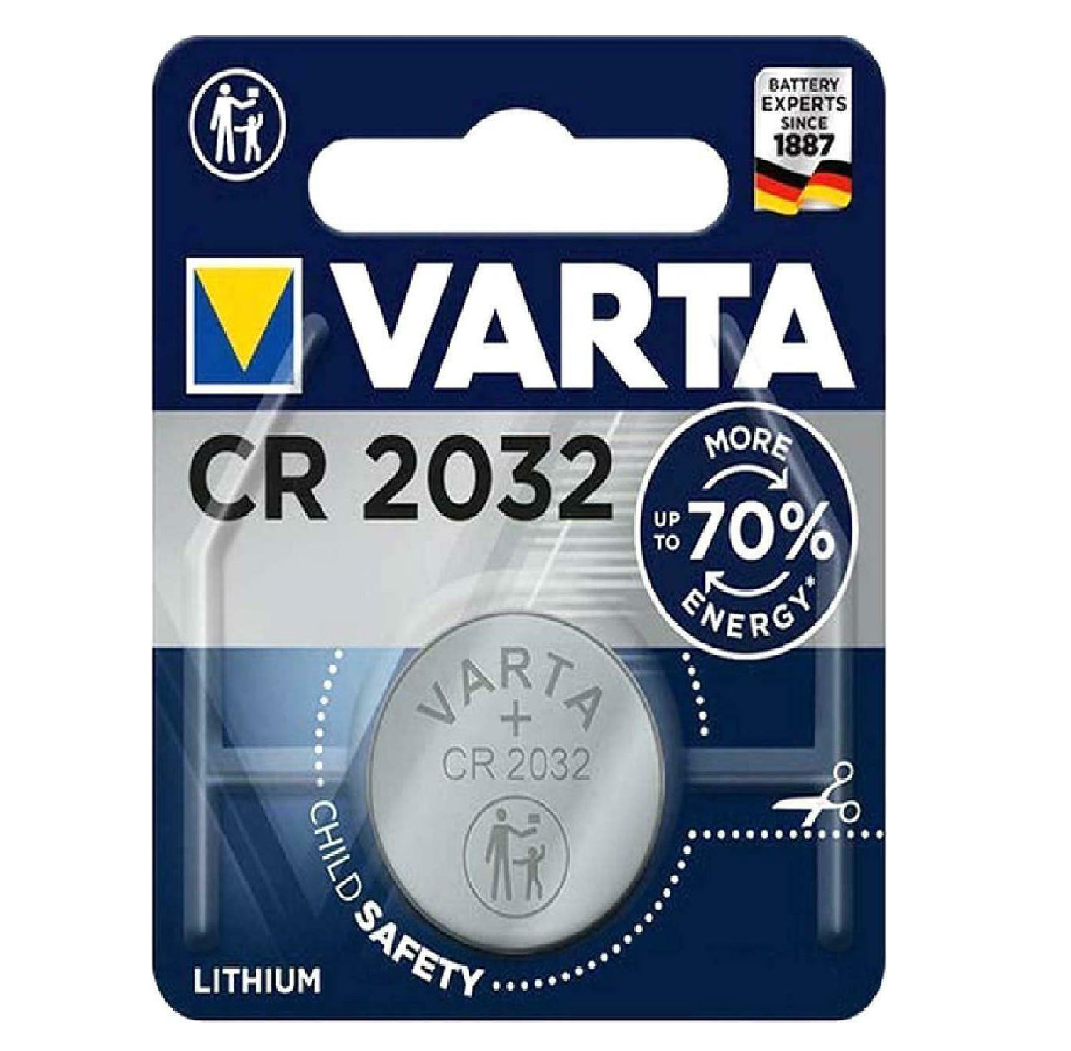 Untitled_1706165275 Varta Lithium CR2032 1pcs - Image 1
