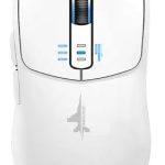 Armaggeddon Gaming Mouse Wired+2.4G+BT Recharge 5B MIRAGE-V White