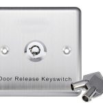 Zudsec Stainless Steel Door Release Button with Key ZDBT-801E