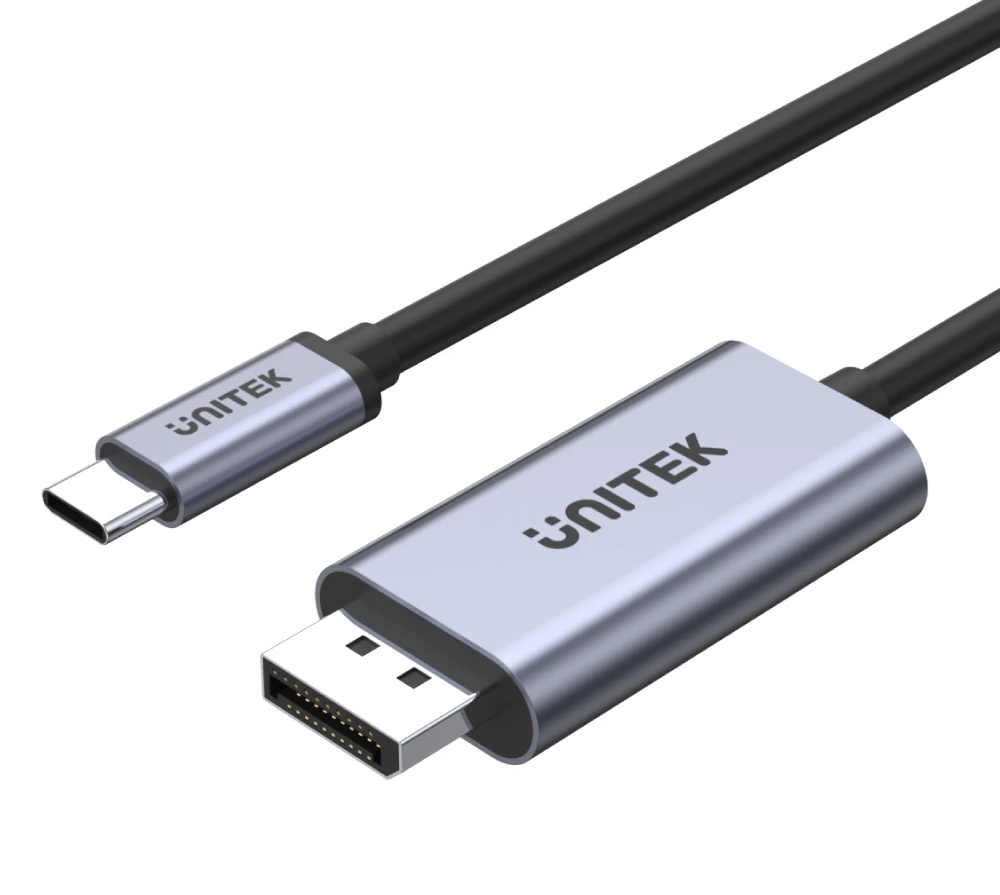 V1409A_01_Front_1800x1800 Unitek V1409A Type-C to DP Cable 4K 60Hz 2m - Image 1