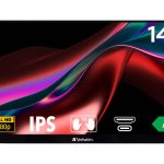 Verbatim Monitor Portable Touch 14'' Full-HD USB-C Metal PMT-14
