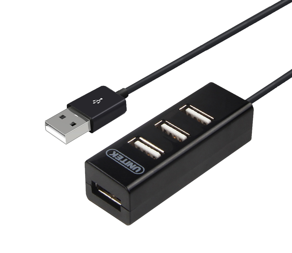 Y-2140-1 Unitek Y-2140 USB2.0 4 Port Hub 0.8m - Image 1