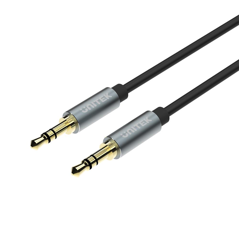 Y-C922ABK_1800x1800 Unitek Y-C922ABK 3.5mm to 3.5mm Audio Cable 1.5m - Image 1