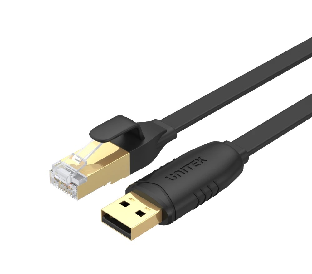Y-SP02001B Unitek Y-SP02001B USB to RJ45 Serial Console Cable - Image 1