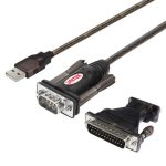 Unitek Y-105A USB to Serial Converter DB9F/DB25M