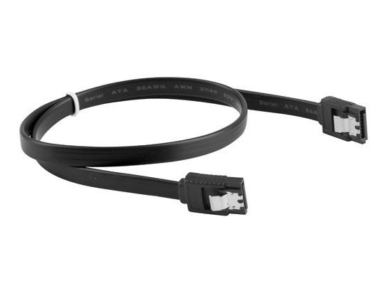 Z27924_117853 Lanberg Sata III 6Gbps Cable 50cm Black - Image 1