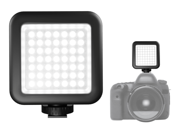 Natec ALFAMA 49xLEDs Versatile & Compact Photography Lamp for your Camera