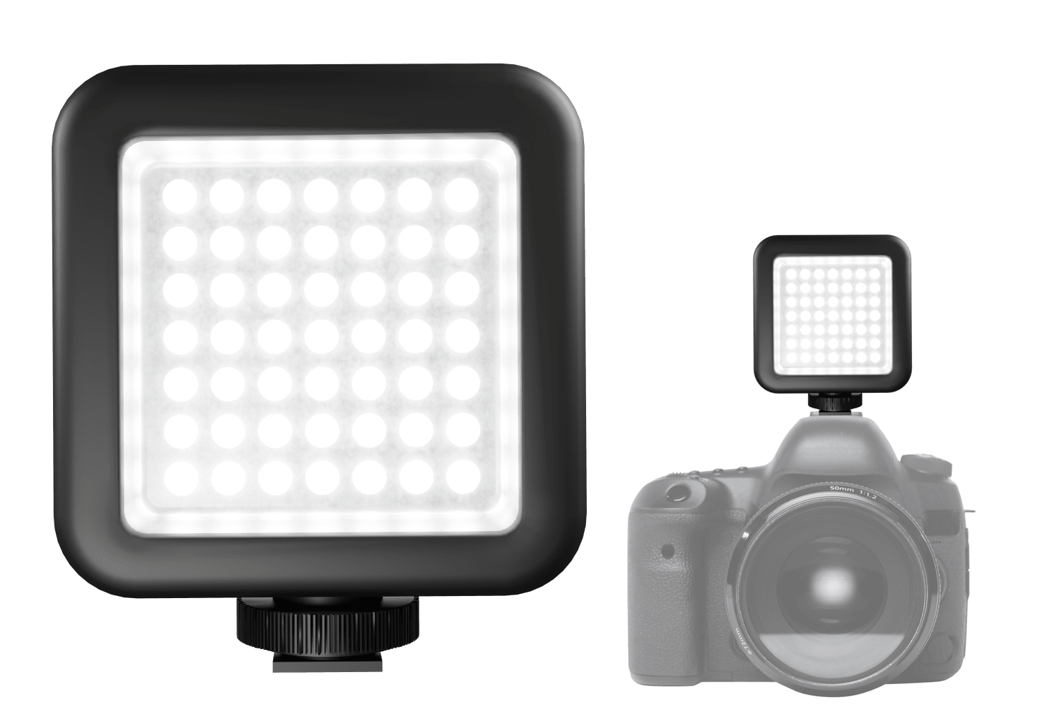 Z31637_173204_1762081395 Natec ALFAMA 49xLEDs Versatile & Compact Photography Lamp for your Camera - Image 1