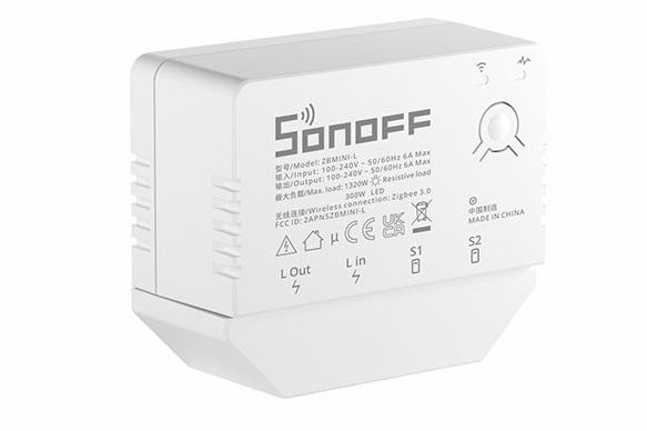 ZBMINI-L Sonoff ZBMINI-L Zigbee 3.0 Smart Switch - Image 1