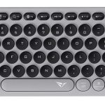 Alcatroz Jellybean AirDock 2 Wireless 2.4G+BT Keyboard Autumn Black