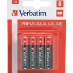 Verbatim Alkaline AAA 8pcs Batteries