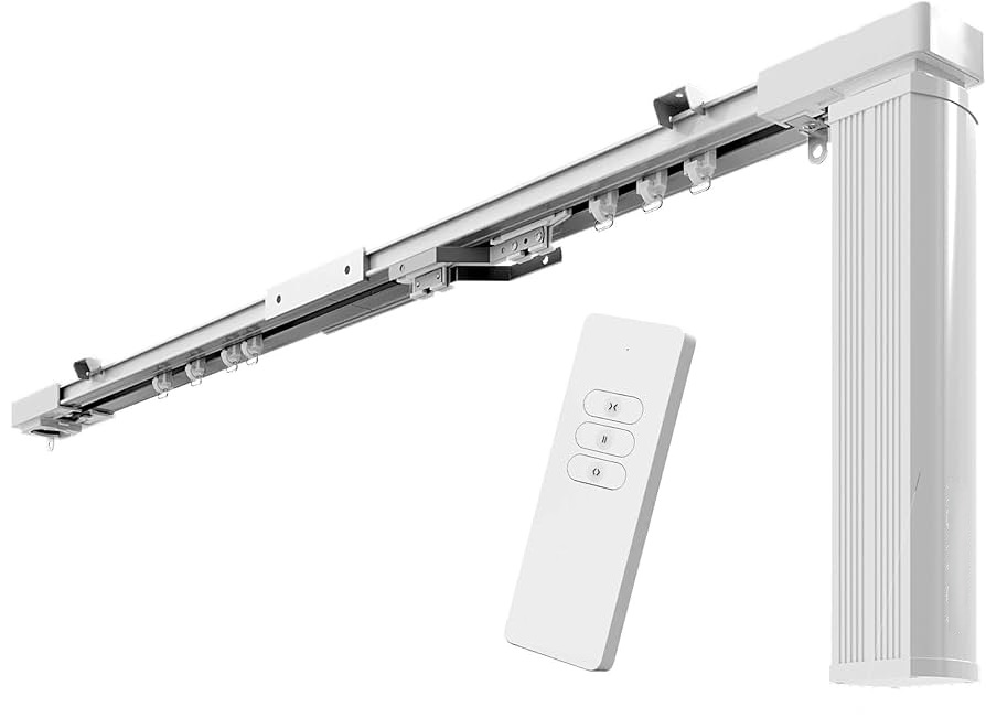 binthen_1761892488 BINTHEN 5 Wires Motorized Curtain Kit With 5.2 Meters Track BCM100D5X - Image 1