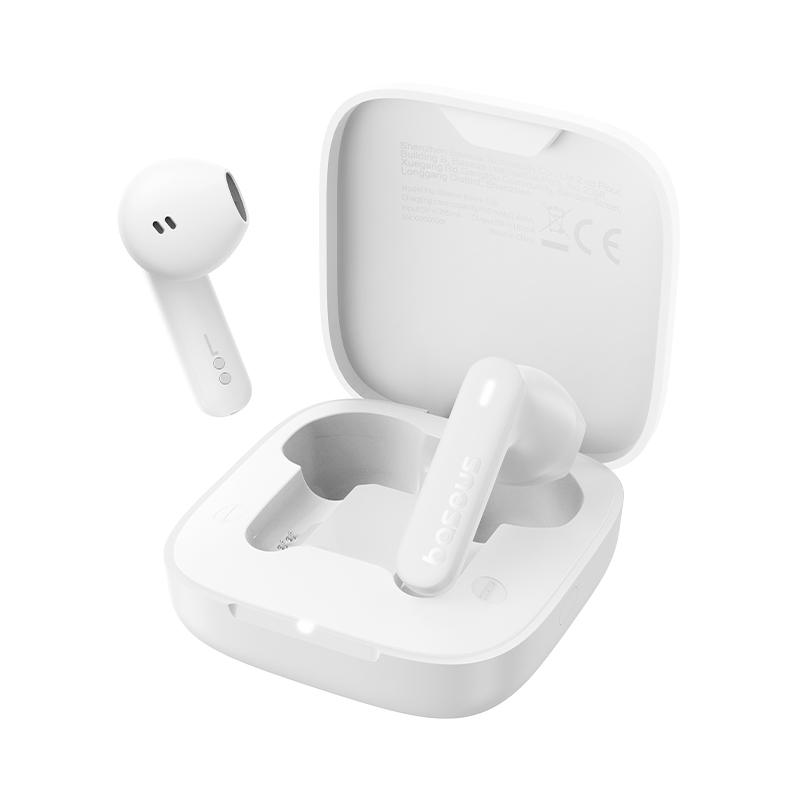 cd4e346a665752839ec7714bdbb3ba346cb33f3b_original Baseus Headphones In Ear TWS Plastic Bowie E16 White - Image 1