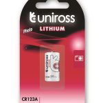 Uniross Lithium CR123A 3V Battery (1pc)