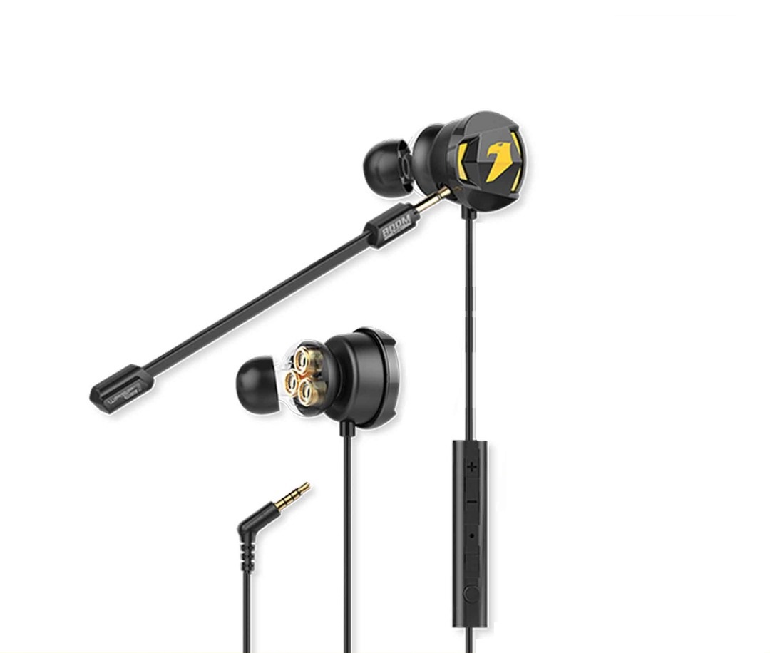 dc196d378acee0b178a22d6825a54c45 Armaggeddon Wasp 7 Pro 3D Gaming Earphones With Triple Neodymium Driver - Image 1