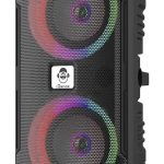 iDance DJX-100MK2 Portable Karaoke Speaker with Wired Microphone USB & BT