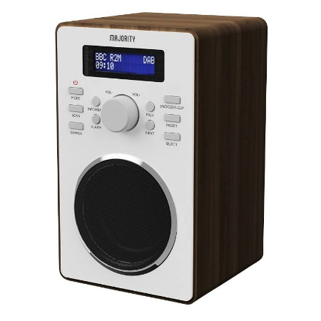 download-_7_ Majority BARTON Radio Digital FM,LED Display,Dual Alarms,Snooze Oak - Image 1