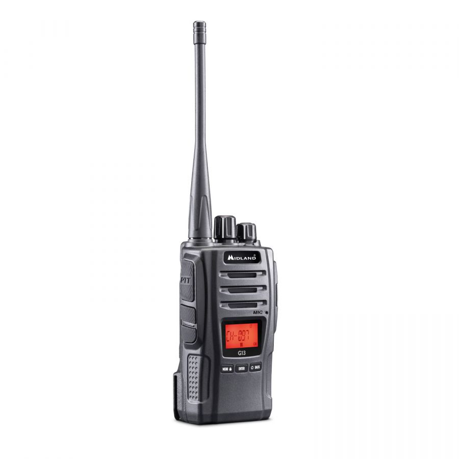 e0072a79d345d6502e67b5b2aa11_1666079139 Midland G13 PMR Radio IPX4 40 Hours Autonomy - Image 1