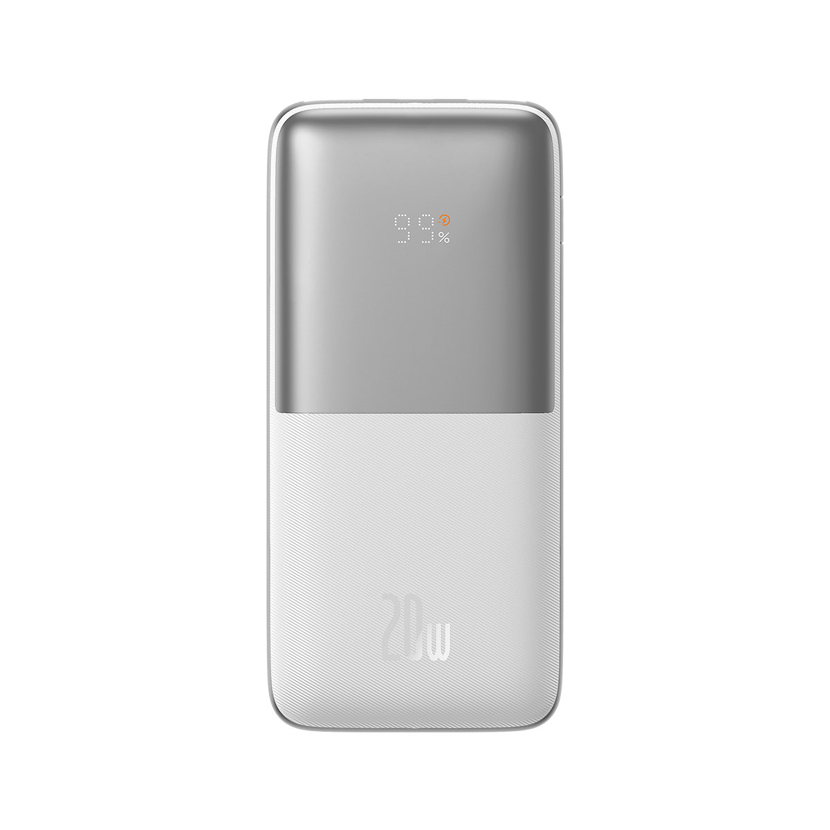 Baseus Powerbank 20W 10000mAh Display Bipow Pro White - Image 1