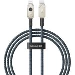 Baseus Cable Lightning to USB-C Unbreakable Series 20W 1.0 White