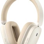 Baseus Bowie H1 Noise Cancelling Wireless Headphones White