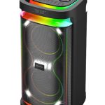 SonicGear Portable Karaoke Speaker 2 x 6.5'' BT/USB/RGB 2x Mics Audiobox BBX1300