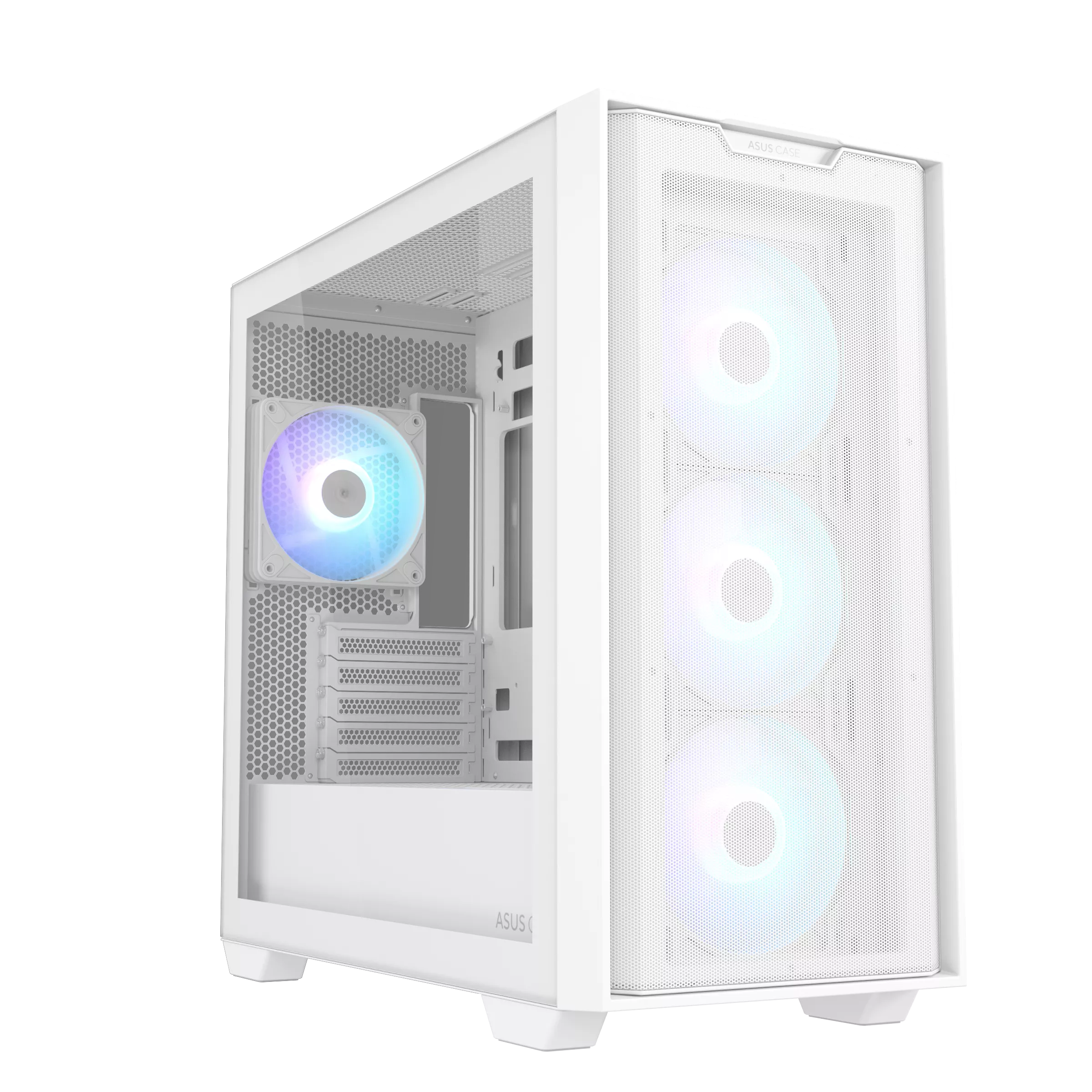 fwebp_1719315308 ASUS Gaming Case Micro ATX TG with 4xARGB Fans A21 PLUS White - Image 1