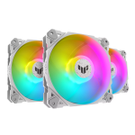 ASUS Gaming Fan ARGB Triple Kit with Controller TF120 White