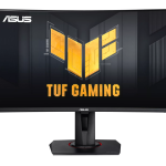 ASUS Monitor TUF Gaming 27'' FHD Curved 240Hz Ergonomic Speakers VG27VQM