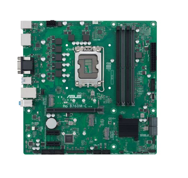 ASUS Motherboard LGA1700 mATX DDR5 PRO B760M-C-CSM