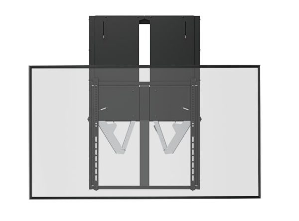 Brateck IFP Wall Mount Manual Vertical Motion 80x60 90kg HAW400E-90