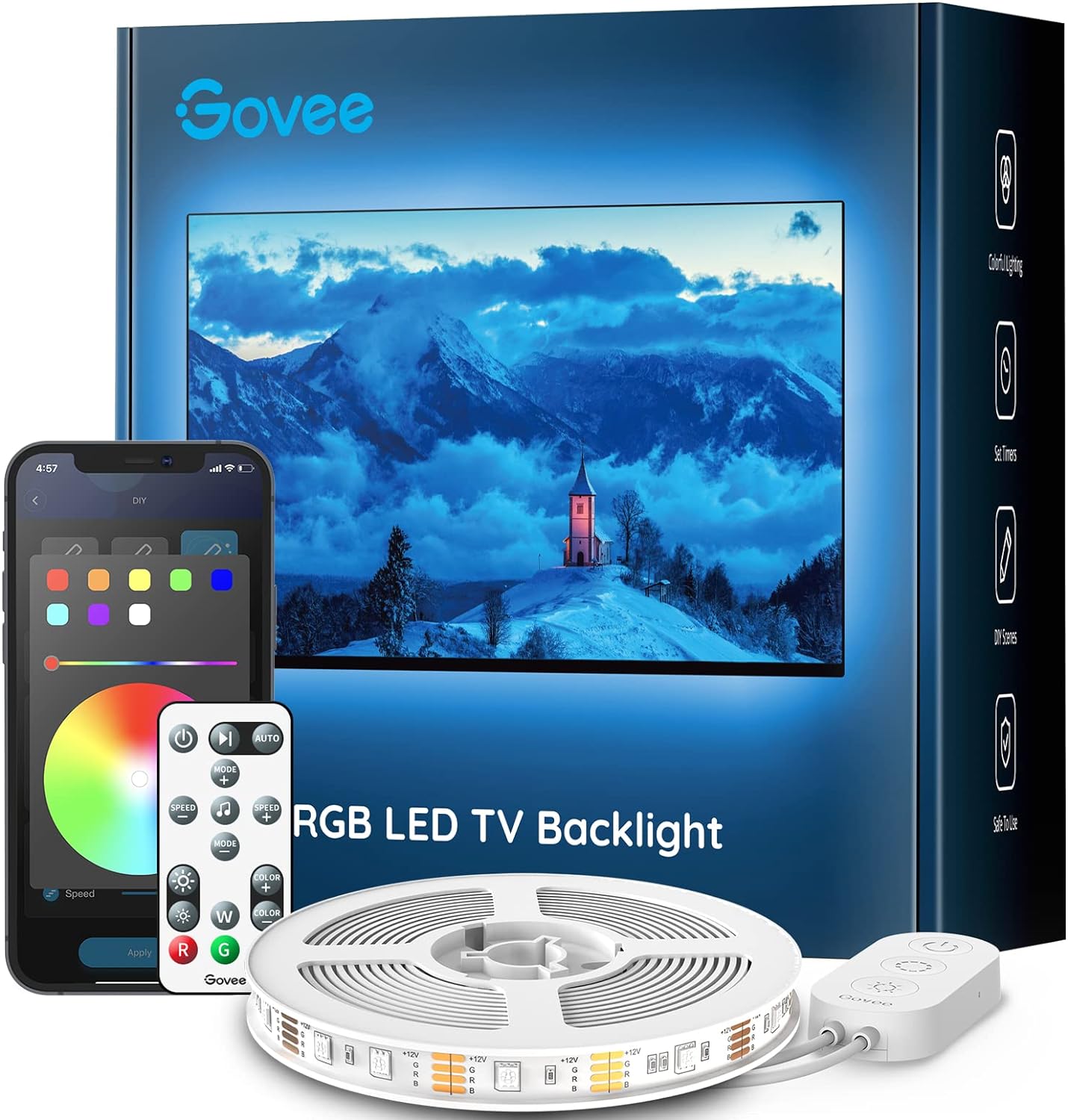 govee_1 Govee TV Backlight LED (46-65inch) H6179 - Image 1