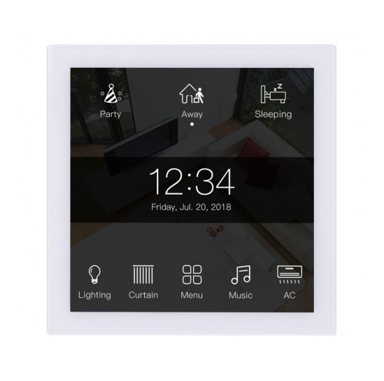 granite-white_1726720146 HDL Panel GRANITE Touch Display 4inch White - Image 1