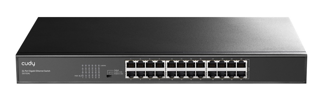 gs1024l-1-0-1 Cudy Switch Gigabit Ethernet 24-Ports Rackmount GS1024L - Image 1