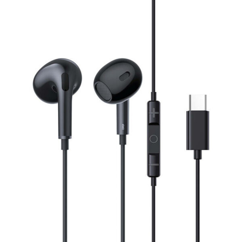 handsfree-usb-c-baseus-encok-4-1722939499 Baseus Earphones Wired Type C CZ17 Black - Image 1