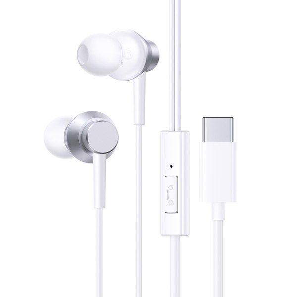 hdfffffffffffffffff Baseus Earphones Wired Type C Encok CZ11 White - Image 1