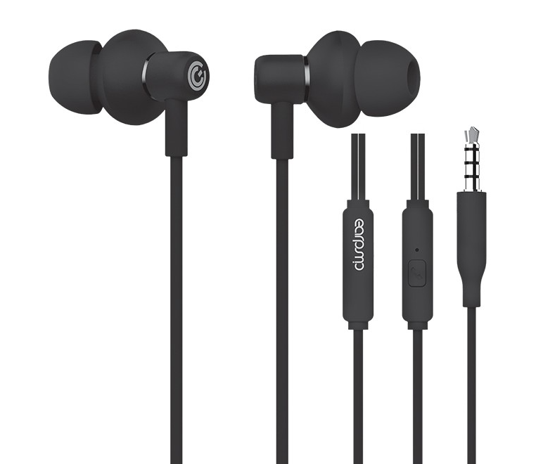 imagde Sonicgear HYPERBASS BUDS 1 Earphones Gun Metal Black - Image 1