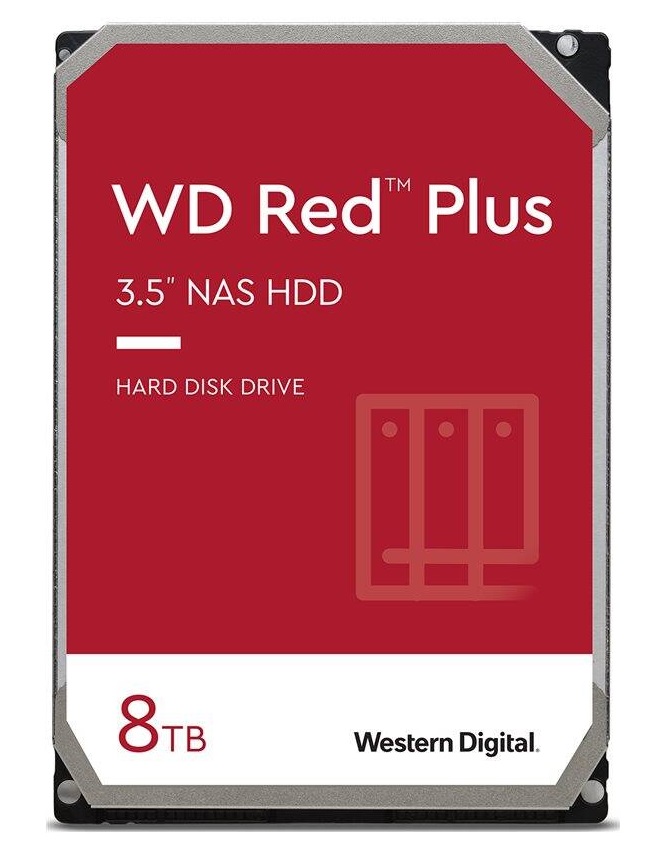 image_0718037899817_1 Western Digital HDD 3.5'' RED PLUS NAS 8TB WD80EFPX - Image 1