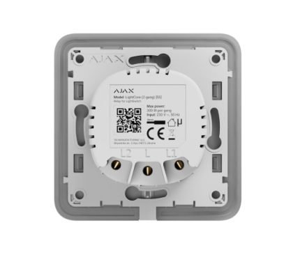 AJAX Automation Wall LightSwitch(2 Gang)