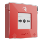 Ajax EN54 Fire Detection Manual Call Point Red