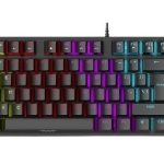 Armaggeddon MKA-2C NEO Black Mechanical Gaming Keyboard 87 Linear Red Keys