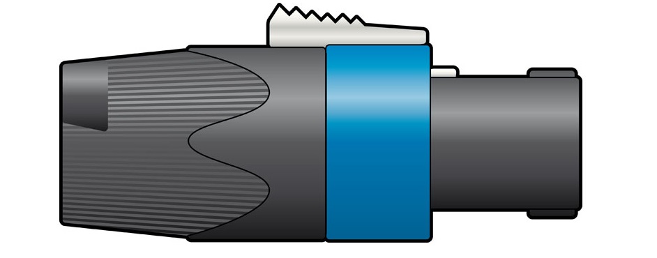 neutrik_1636218893 Neutrik NL4FX Speakon 4 Pin Plug - Image 1
